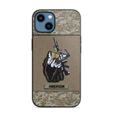 Personalized U.S Soldier/Veterans Phone Case Printed 22JUY-HQ28