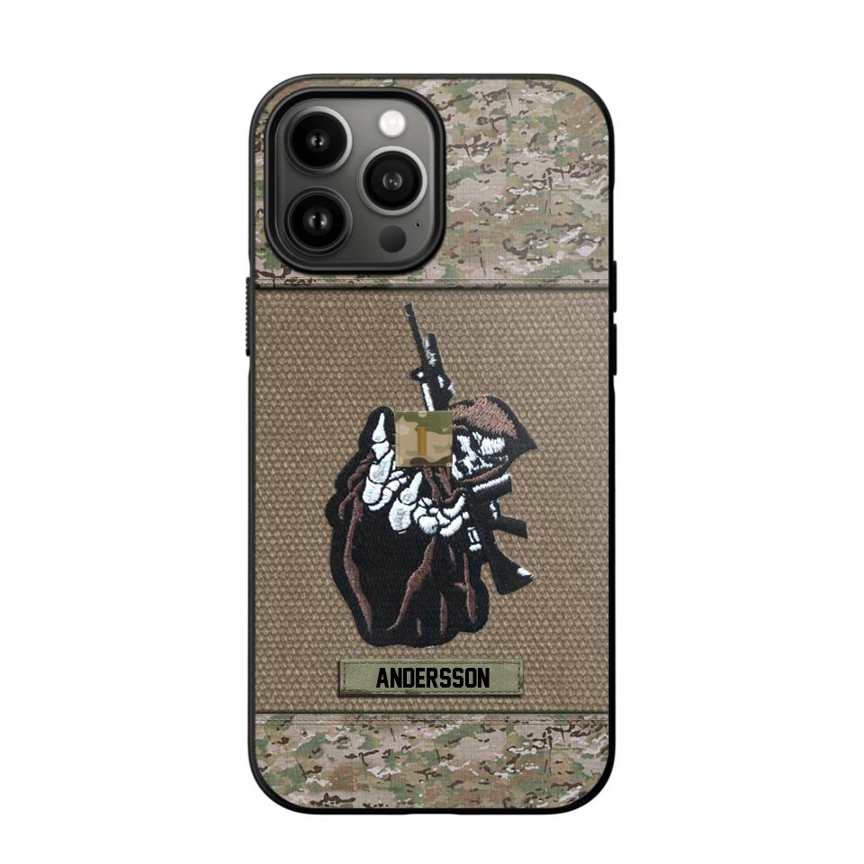 Personalized U.S Soldier/Veterans Phone Case Printed 22JUY-HQ28