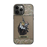 Personalized U.S Soldier/Veterans Phone Case Printed 22JUY-HQ28