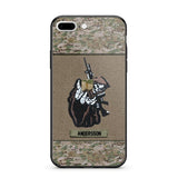 Personalized U.S Soldier/Veterans Phone Case Printed 22JUY-HQ28