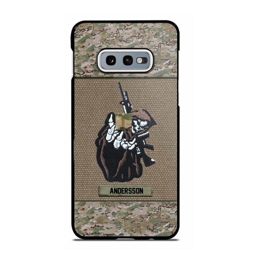 Personalized U.S Soldier/Veterans Phone Case Printed 22JUY-HQ28