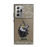 Personalized U.S Soldier/Veterans Phone Case Printed 22JUY-HQ28