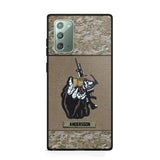 Personalized U.S Soldier/Veterans Phone Case Printed 22JUY-HQ28