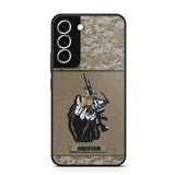 Personalized U.S Soldier/Veterans Phone Case Printed 22JUY-HQ28