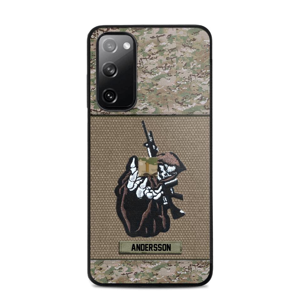 Personalized U.S Soldier/Veterans Phone Case Printed 22JUY-HQ28
