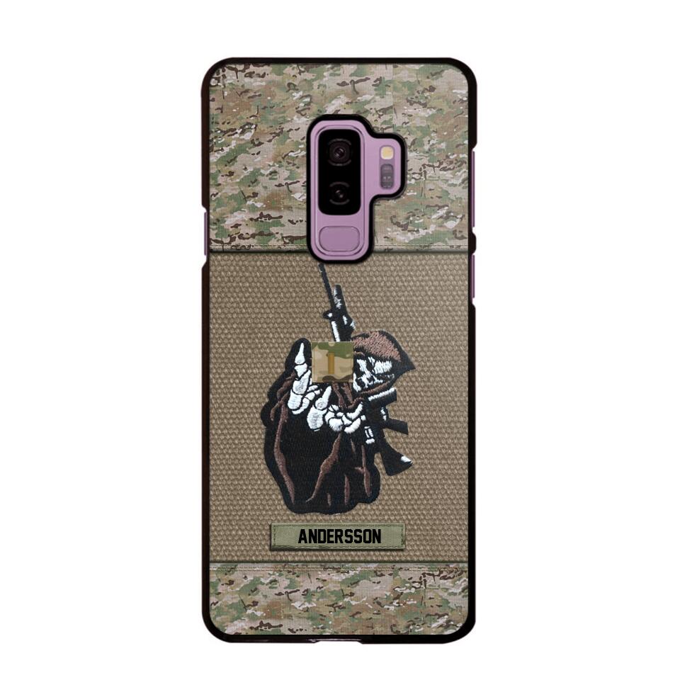 Personalized U.S Soldier/Veterans Phone Case Printed 22JUY-HQ28