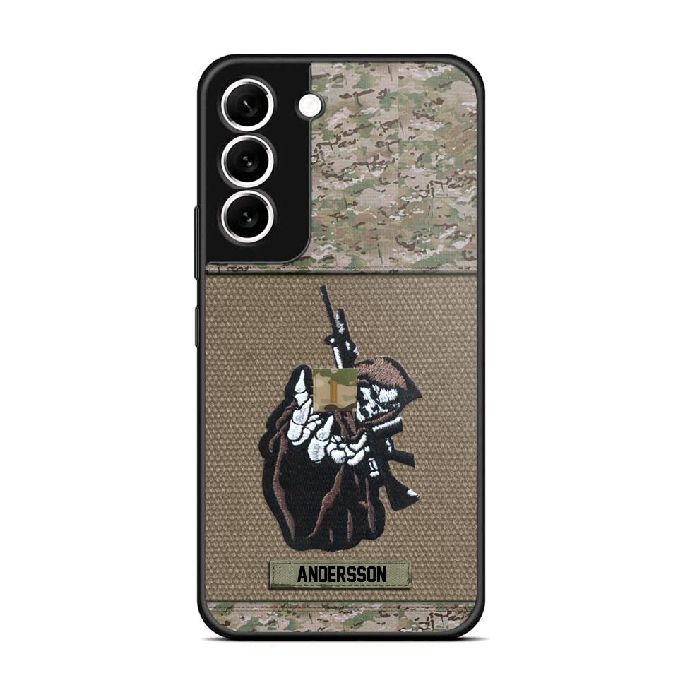Personalized U.S Soldier/Veterans Phone Case Printed 22JUY-HQ28