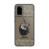 Personalized U.S Soldier/Veterans Phone Case Printed 22JUY-HQ28