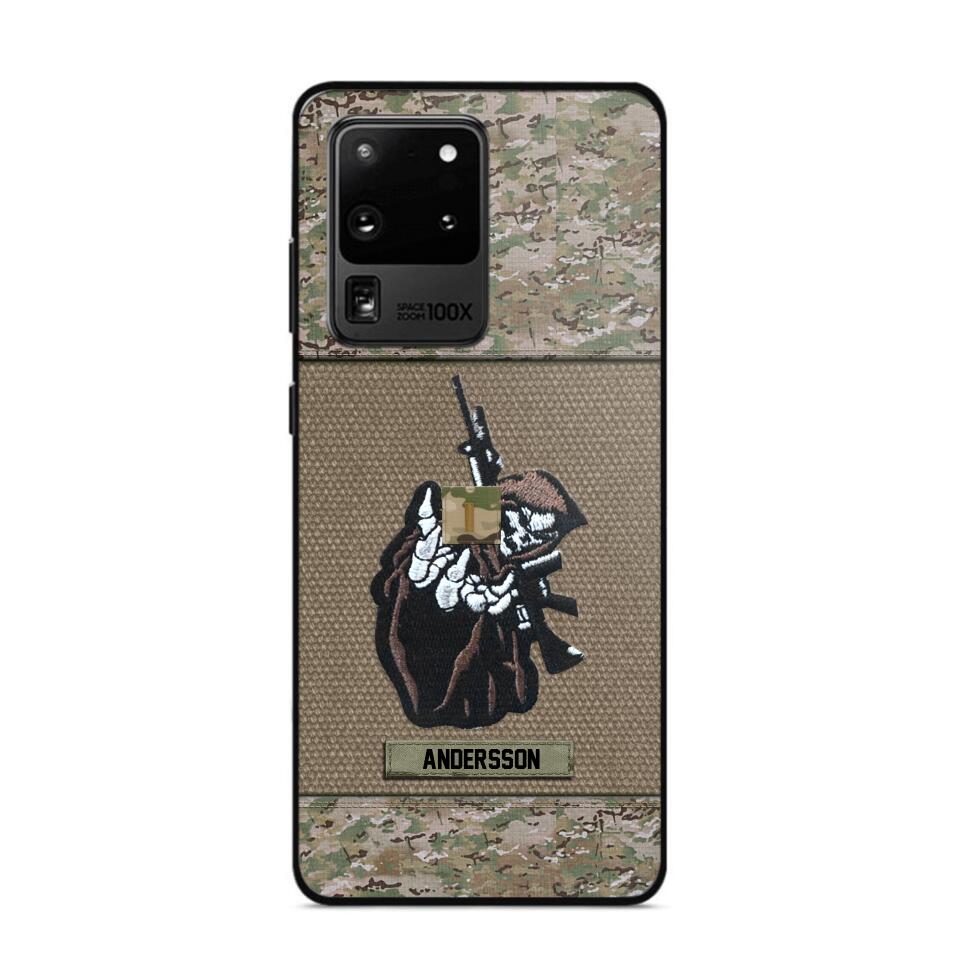 Personalized U.S Soldier/Veterans Phone Case Printed 22JUY-HQ28