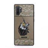 Personalized U.S Soldier/Veterans Phone Case Printed 22JUY-HQ28
