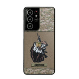Personalized U.S Soldier/Veterans Phone Case Printed 22JUY-HQ28