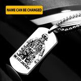 Personalized French Soldier Dog Tag Printed 22JUY-HY29