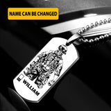 Personalized Irish Soldier Dog Tag Printed 22JUY-HY29