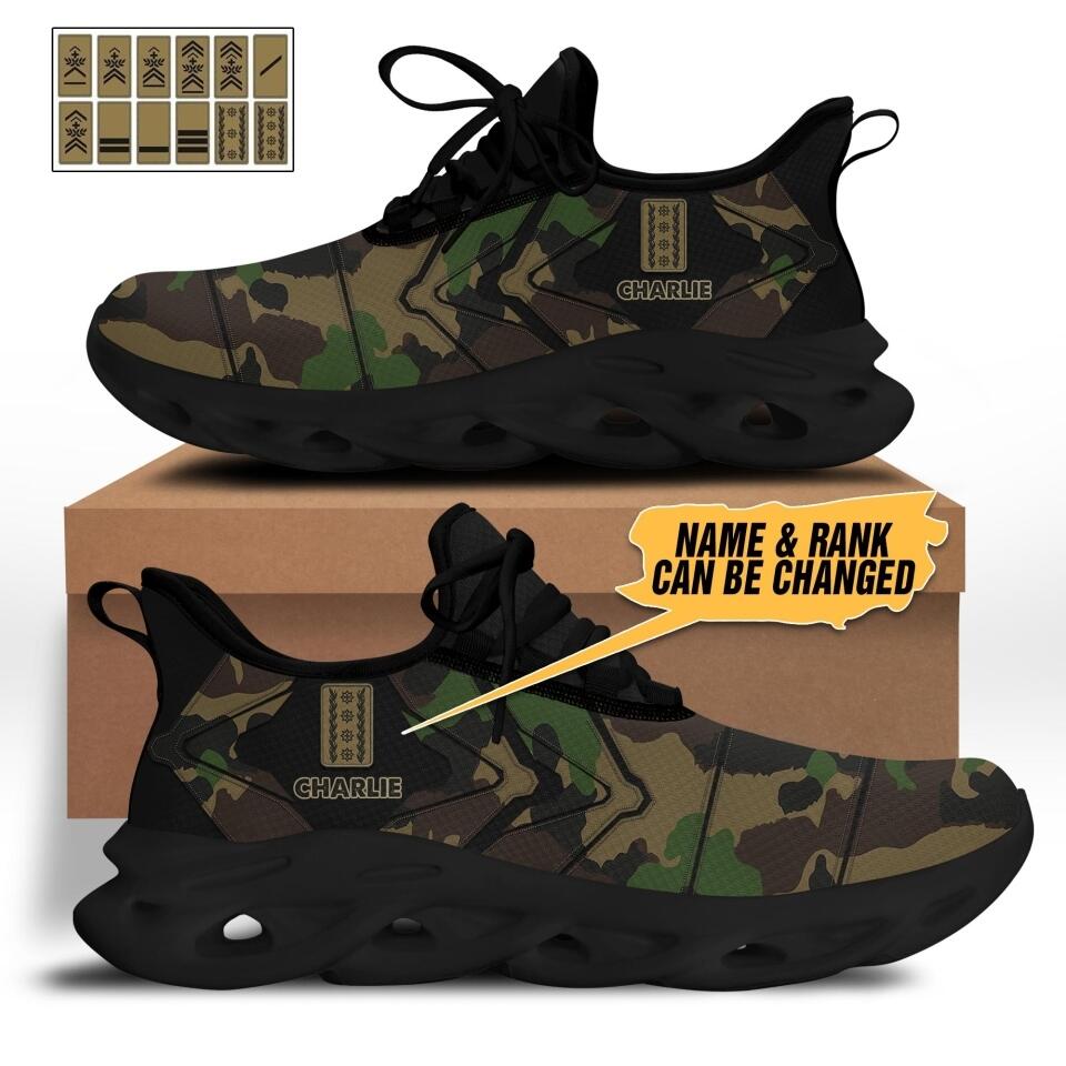 Personalized Swiss Veterans/Soldier Flex Control Sneakers Printed 22JUY-HC30