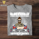 Personalized I Am An UK Grumpy Veteran/ Solider In Memory Of Those Who Believed It Was Tshirt Printed QTVQ0108