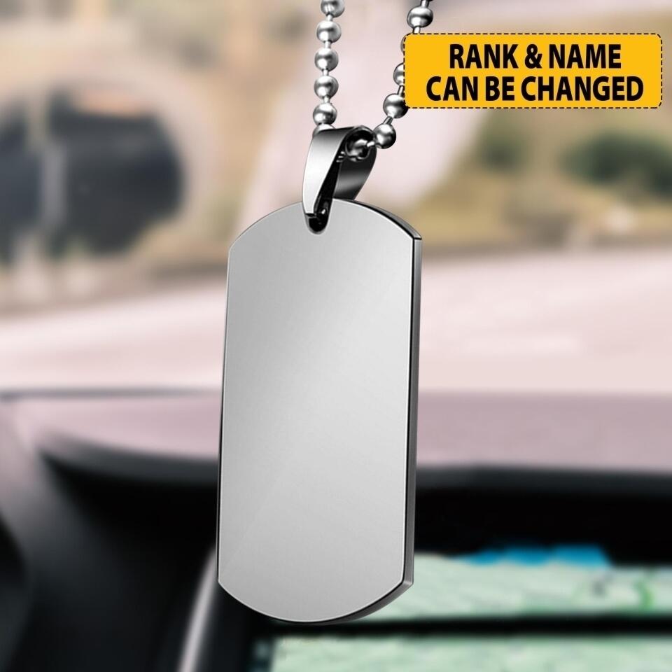 Personalized Australian Soldier/Veterans Car Hanging Printed 22AUG-HY01