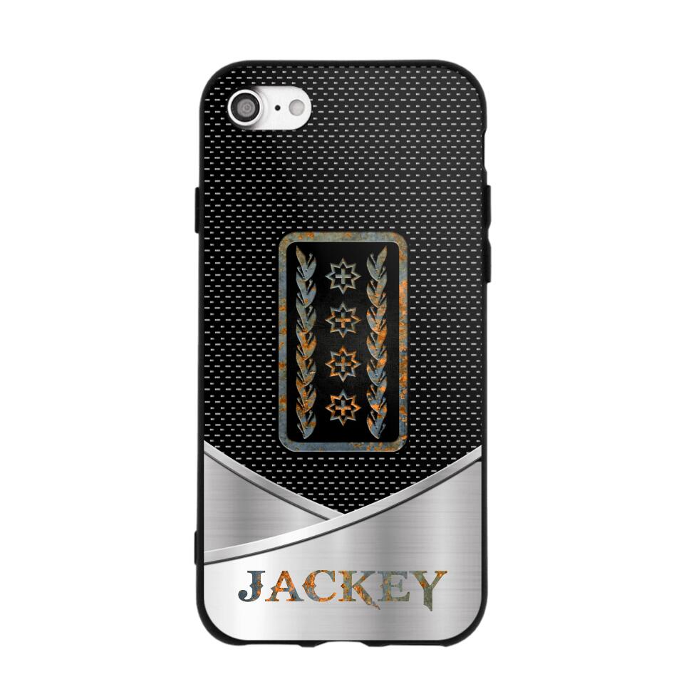 Personalized Swiss Veteran/ Solider Phonecase QTDT0208