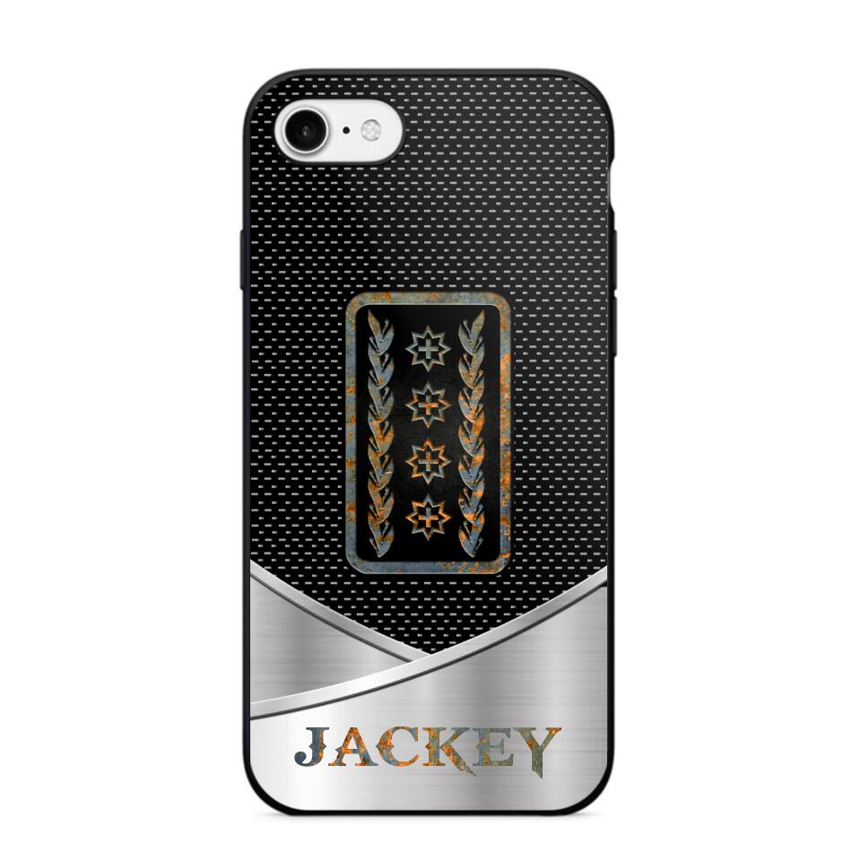 Personalized Swiss Veteran/ Solider Phonecase QTDT0208