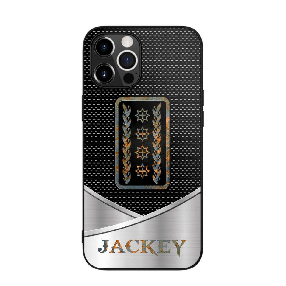 Personalized Swiss Veteran/ Solider Phonecase QTDT0208