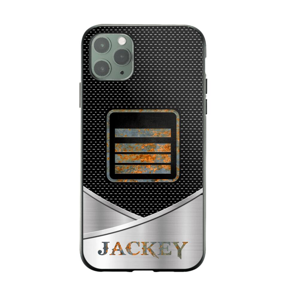 Personalized French Veteran/ Solider Phonecase QTDT0208