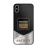 Personalized French Veteran/ Solider Phonecase QTDT0208