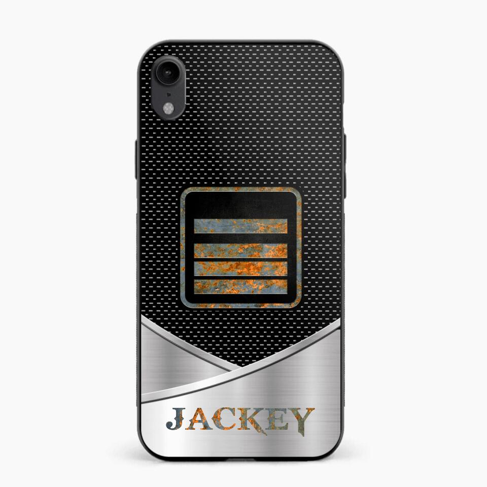 Personalized French Veteran/ Solider Phonecase QTDT0208