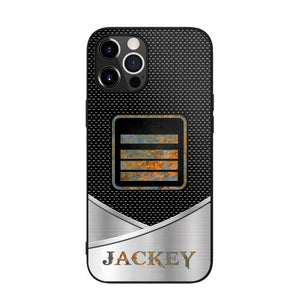 Personalized French Veteran/ Solider Phonecase QTDT0208