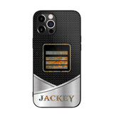 Personalized French Veteran/ Solider Phonecase QTDT0208