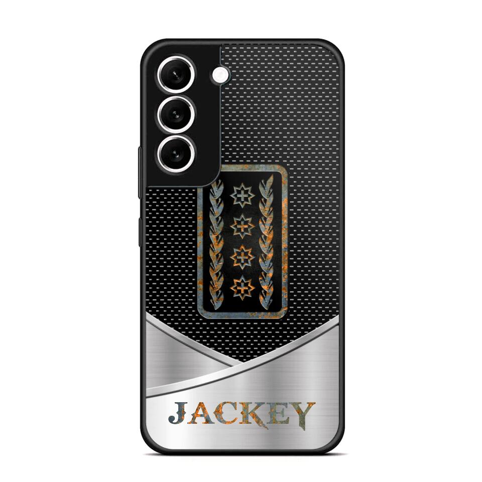 Personalized Swiss Veteran/ Solider Phonecase QTDT0208