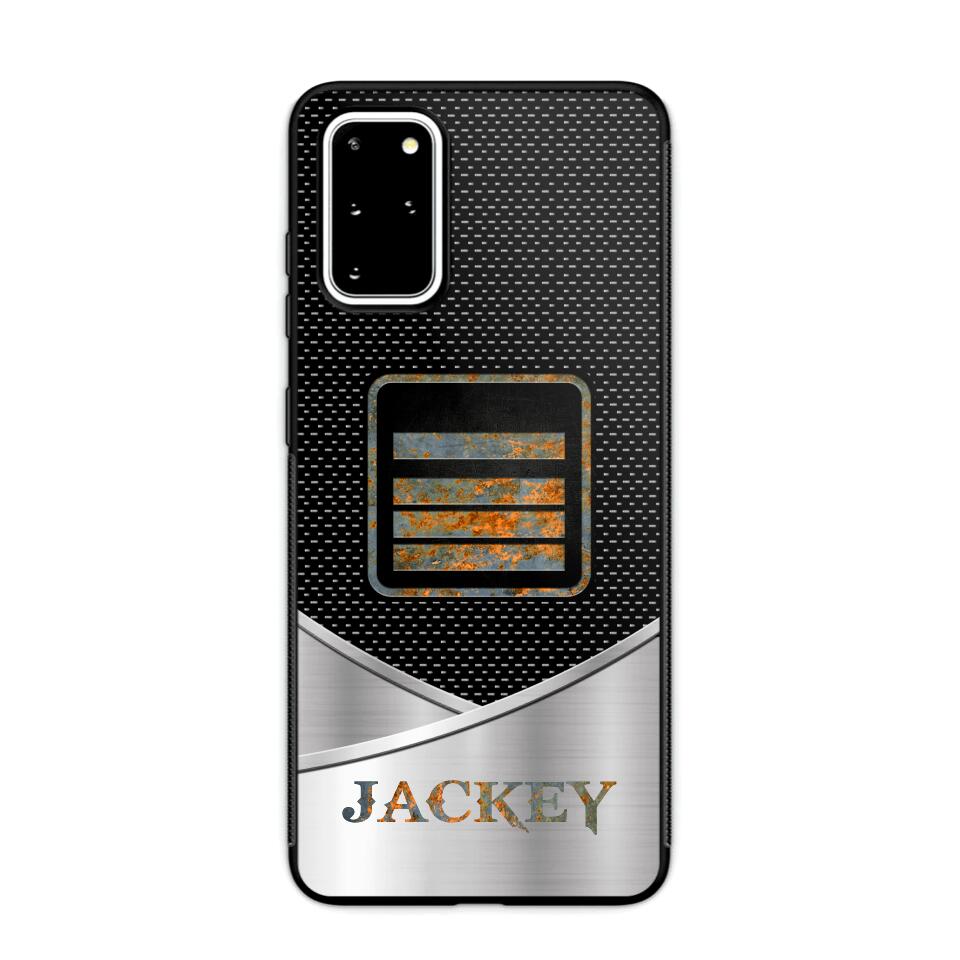 Personalized French Veteran/ Solider Phonecase QTDT0208
