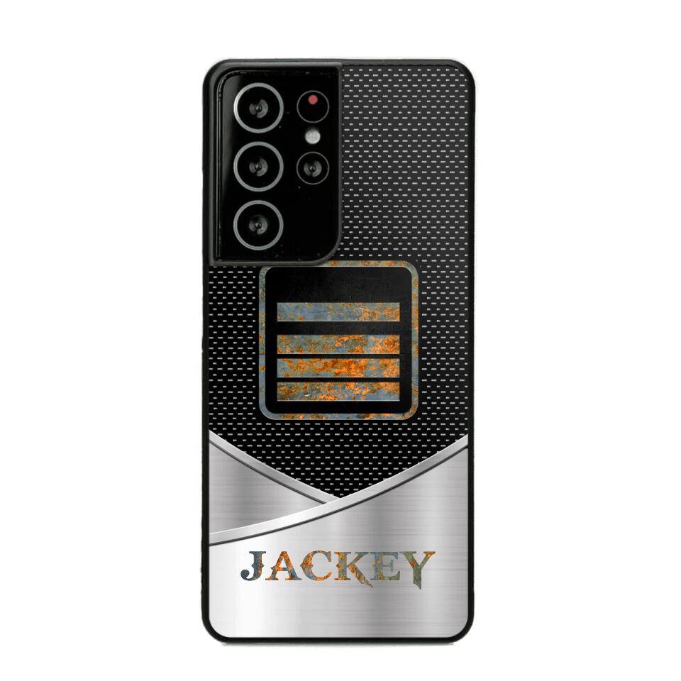 Personalized French Veteran/ Solider Phonecase QTDT0208