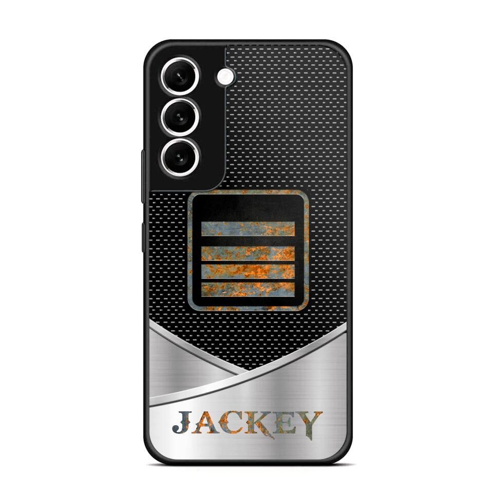 Personalized French Veteran/ Solider Phonecase QTDT0208