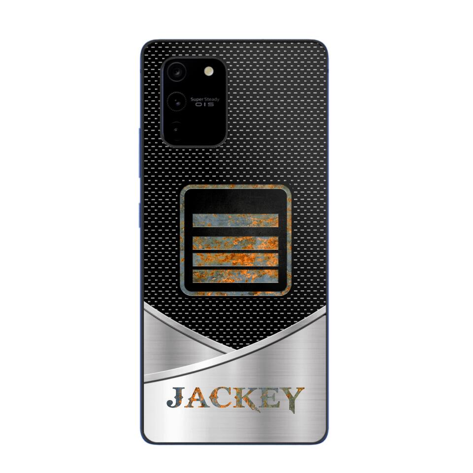 Personalized French Veteran/ Solider Phonecase QTDT0208