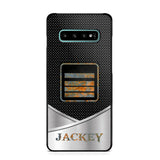Personalized French Veteran/ Solider Phonecase QTDT0208