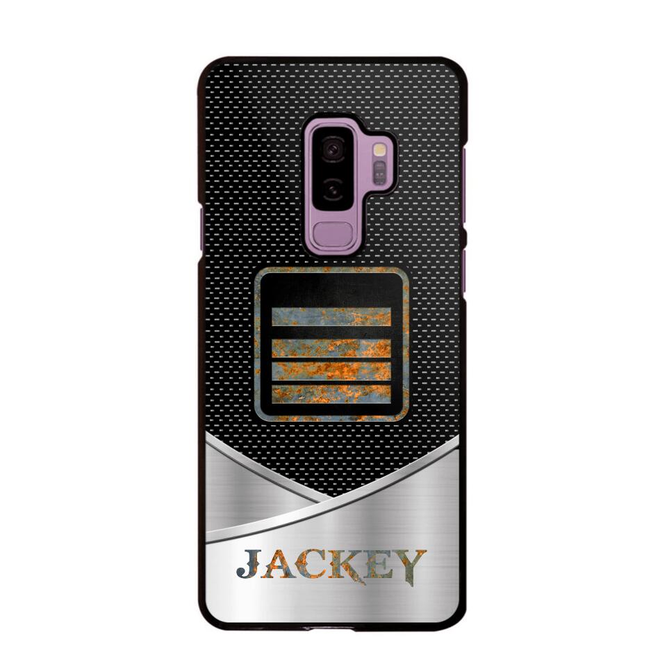 Personalized French Veteran/ Solider Phonecase QTDT0208