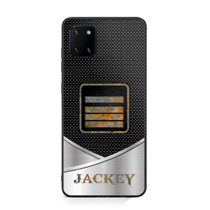 Personalized French Veteran/ Solider Phonecase QTDT0208