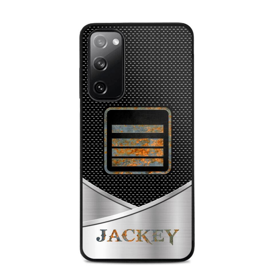 Personalized French Veteran/ Solider Phonecase QTDT0208
