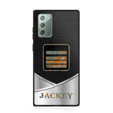 Personalized French Veteran/ Solider Phonecase QTDT0208