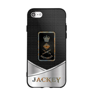 Personalized Australian Veteran/ Solider Phonecase QTDT0208