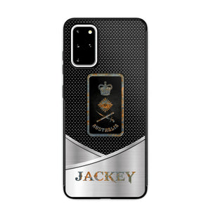Personalized Australian Veteran/ Solider Phonecase QTDT0208