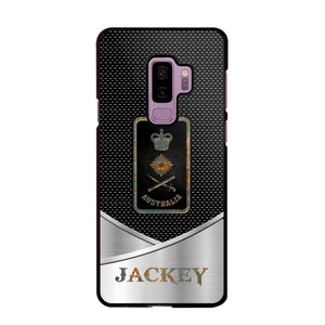 Personalized Australian Veteran/ Solider Phonecase QTDT0208