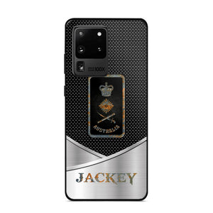 Personalized Australian Veteran/ Solider Phonecase QTDT0208