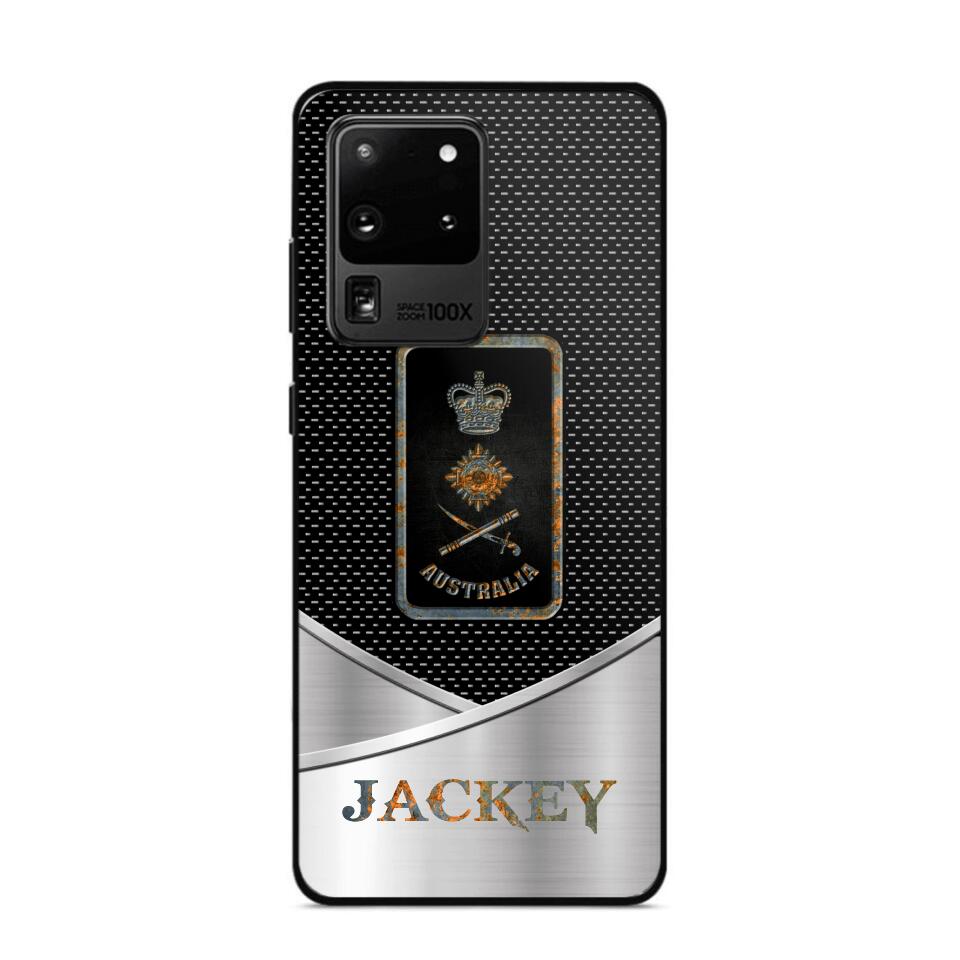Personalized Australian Veteran/ Solider Phonecase QTDT0208