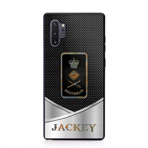 Personalized Australian Veteran/ Solider Phonecase QTDT0208