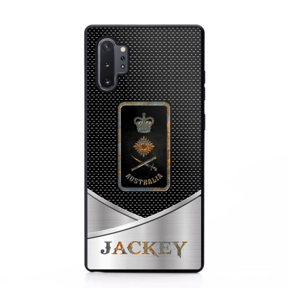 Personalized Australian Veteran/ Solider Phonecase QTDT0208