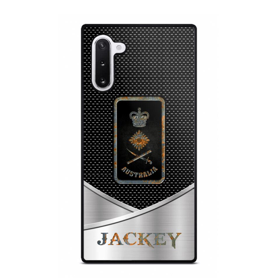 Personalized Australian Veteran/ Solider Phonecase QTDT0208