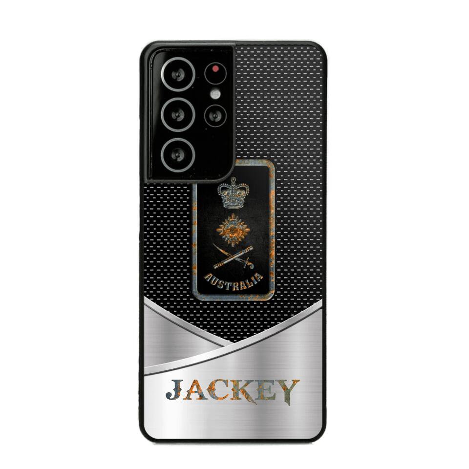 Personalized Australian Veteran/ Solider Phonecase QTDT0208