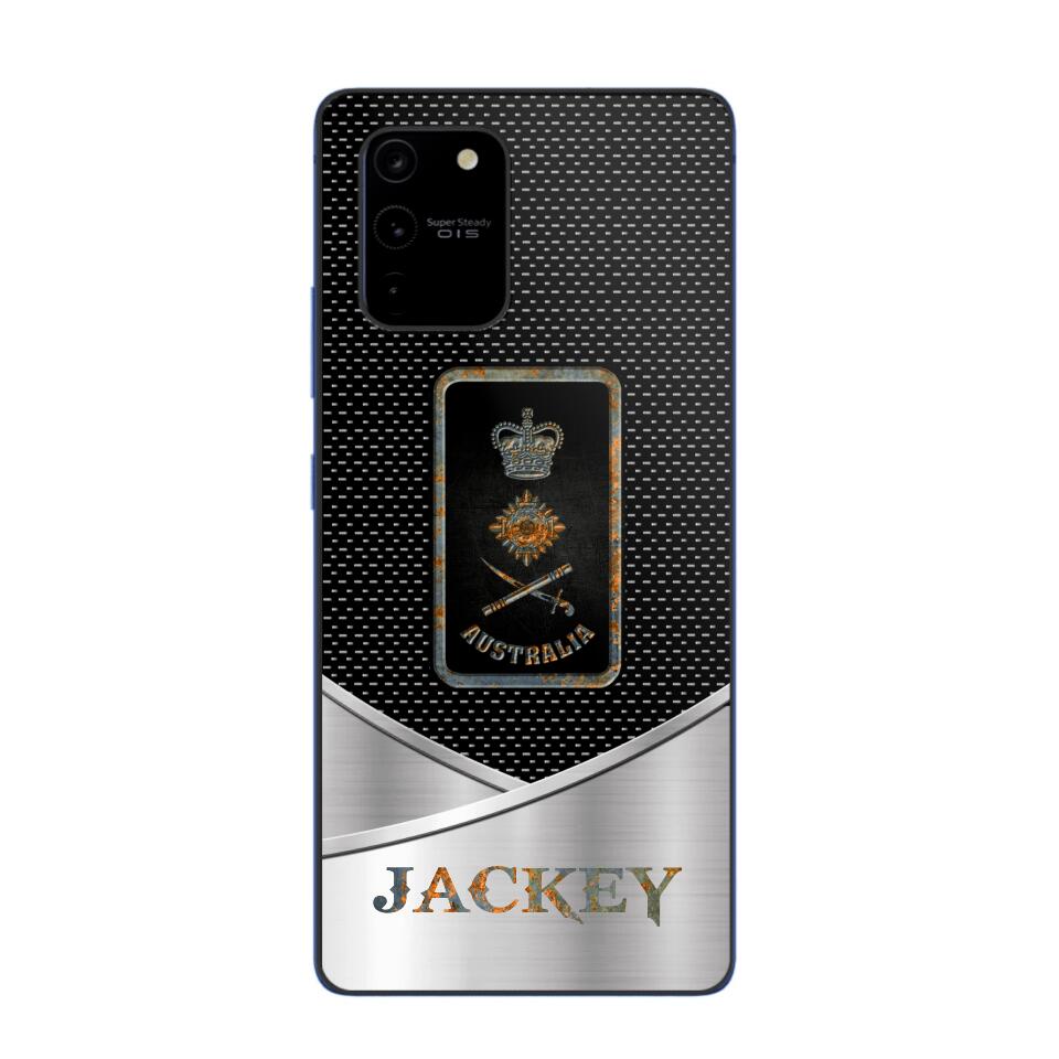 Personalized Australian Veteran/ Solider Phonecase QTDT0208