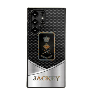 Personalized Australian Veteran/ Solider Phonecase QTDT0208