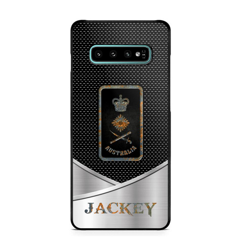 Personalized Australian Veteran/ Solider Phonecase QTDT0208